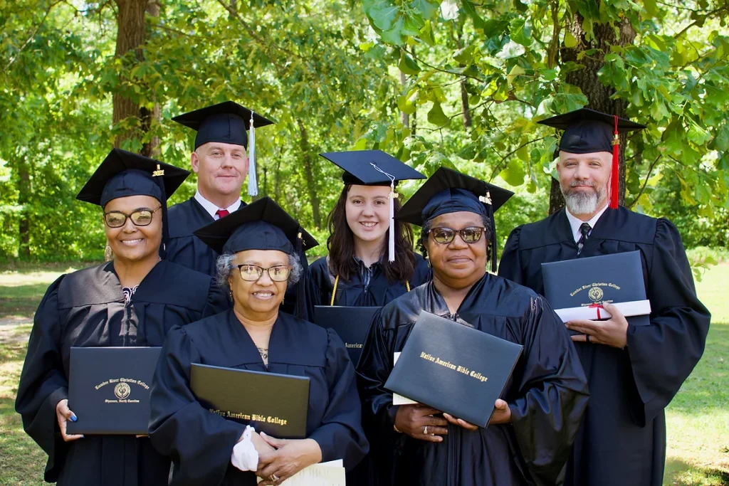 Students at Lumbee River Christian College